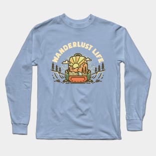 Wanderlust Life Long Sleeve T-Shirt